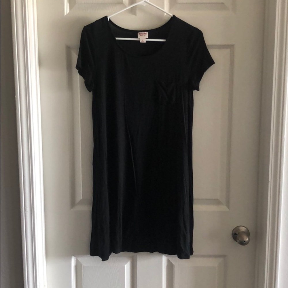 Black T-Shirt Dress